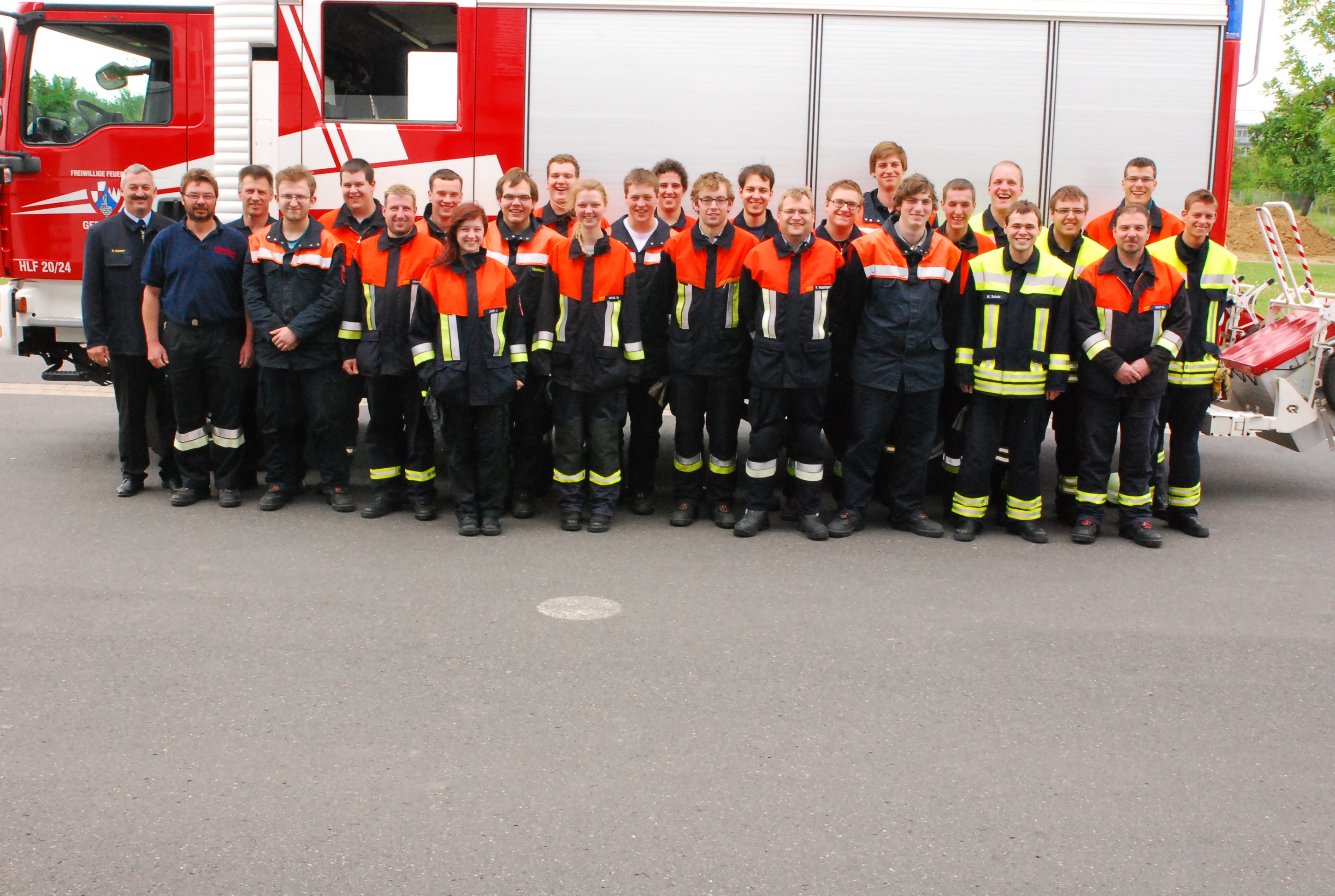 6 neue Truppführer bei der Gerbrunner Feuerwehr